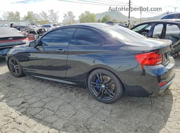 WBA2J7C50JVB28412 2018 BMW M2 Черный Задняя левая четверть