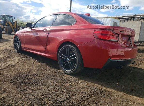 WBA2J7C53JVD60552 2018 BMW M2 Red Rear left
