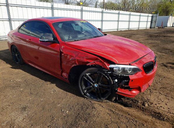 WBA2J7C53JVD60552 2018 BMW M2 Red Front right
