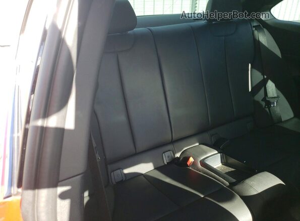 WBA2J7C53JVD60552 2018 BMW M2 Red Rear seats view