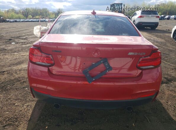 WBA2J7C53JVD60552 2018 BMW M2 Red Rear view