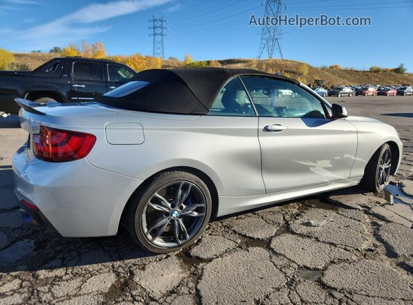 WBA2L3C32HV667882 2017 BMW M2 Silver უკანა მარჯვენა