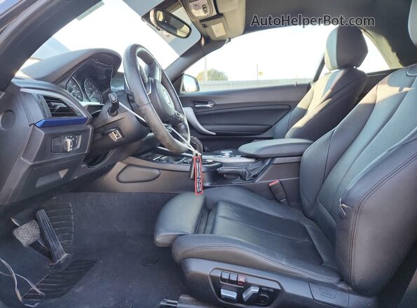 WBA2L3C32HV667882 2017 BMW M2 Silver წინა სალონის ხედი