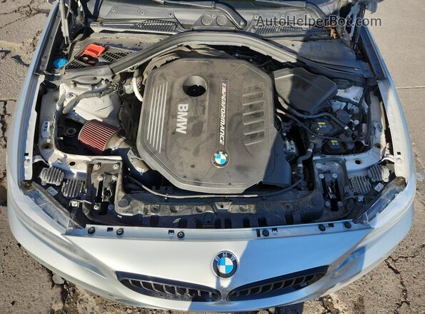 WBA2L3C32HV667882 2017 BMW M2 Silver უკანა სალონის ხედი