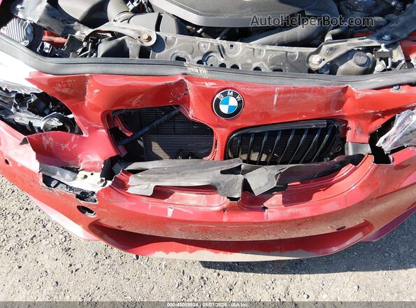 WBA2N3C52JVE45637 2018 BMW M2 Red Widok z przodu