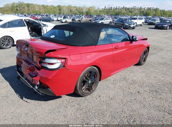 WBA2N3C52JVE45637 2018 BMW M2 Red Tył prawy