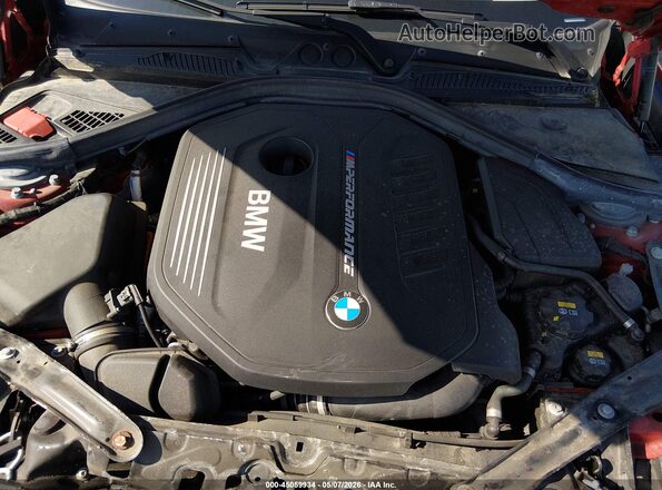 WBA2N3C52JVE45637 2018 BMW M2 Red Widok z tyłu