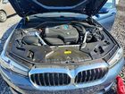 2023 Bmw 5 Series Синий vin: WBA33AG0XPCM16921