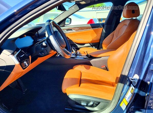 WBA33AG0XPCM16921 2023 BMW OTHER Синий Вид салона спереди