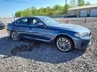 2023 Bmw 5 Series Синий vin: WBA33AG0XPCM16921