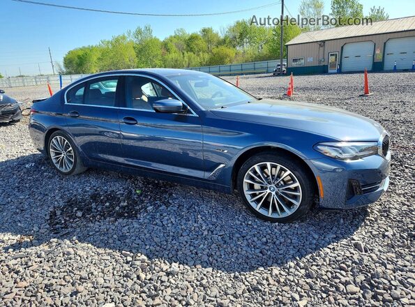 WBA33AG0XPCM16921 2023 BMW OTHER Синий Передняя правая четверть