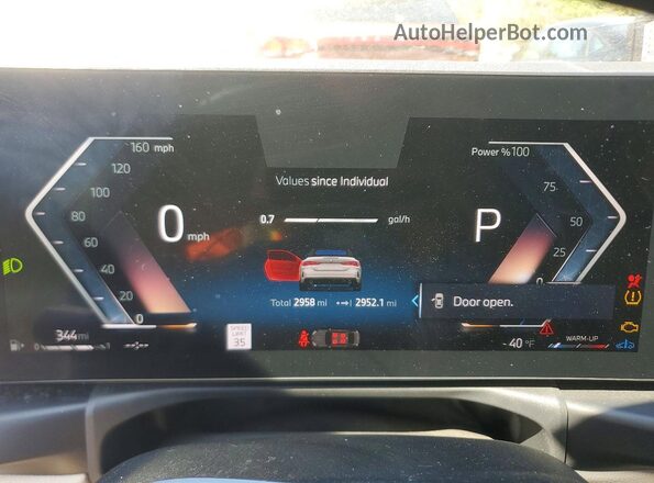 WBA33DB02TCV39020 2026 BMW OTHER Белый Вид щитка приборов
