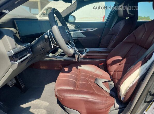 WBA33EJ07PCN09685 2023 BMW OTHER Серый Вид салона спереди