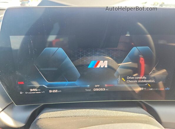 WBA33GG02T7U42743 2026 BMW M2 Black Vista del cuadro de instrumentos