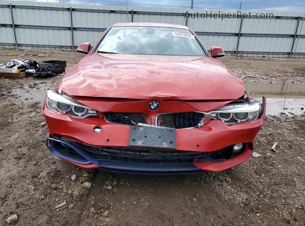 WBA3R5C59GK371192 2016 BMW OTHER Красный Вид спереди