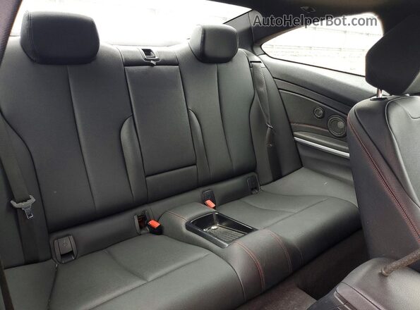 WBA3R5C59GK371192 2016 BMW OTHER Красный Вид задних сидений