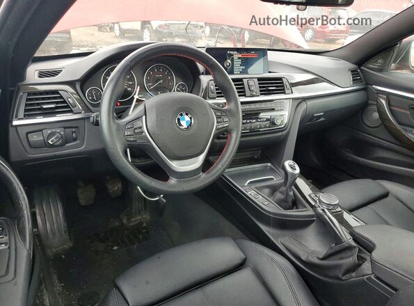WBA3R5C59GK371192 2016 BMW OTHER Красный Вид панели приборов