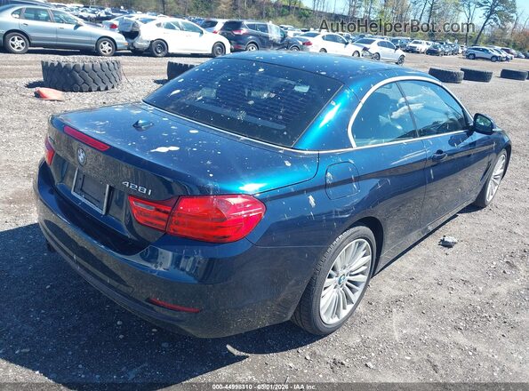 WBA3T1C52GP821911 2016 BMW OTHER Blue Задня права чверть