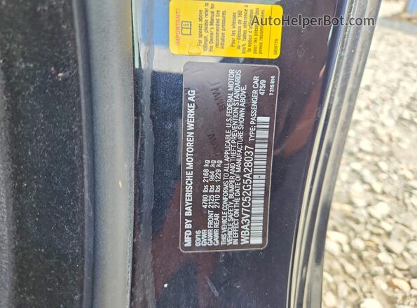 WBA3V7C52G5A28037 2016 BMW OTHER Черный Вид подкапотного пространства