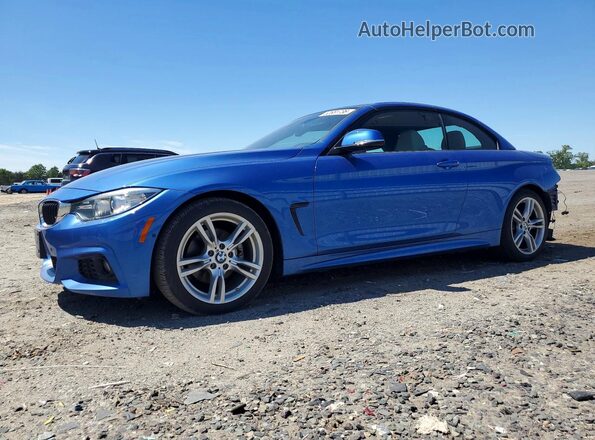 WBA3V7C57G5A26056 2016 BMW OTHER Blue Przód lewy