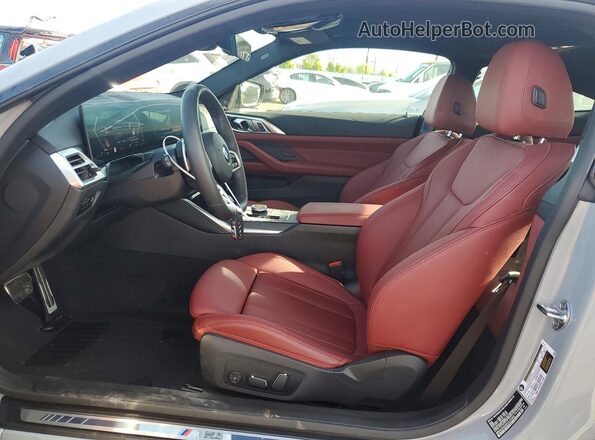 WBA43DA0XSCU72283 2025 BMW OTHER Gray Vista interior delantera