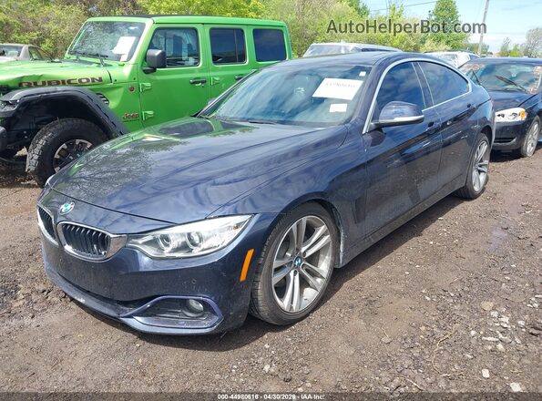 WBA4A9C53GG695177 2016 BMW OTHER Синий Передняя левая четверть