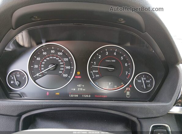 WBA4B1C56GG242055 2016 BMW OTHER Черный Вид задних сидений
