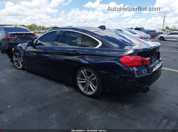 WBA4F7C51HG786455 2017 BMW OTHER Синий Задняя левая четверть