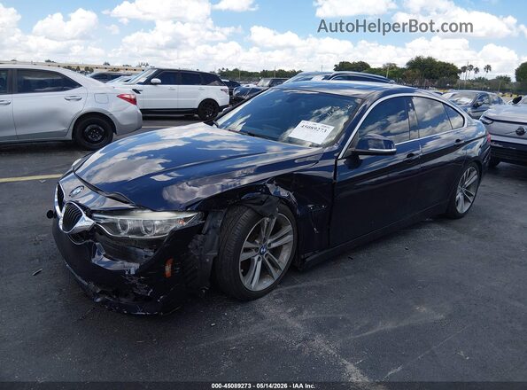 WBA4F7C51HG786455 2017 BMW OTHER Синий Передняя левая четверть