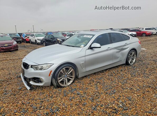 WBA4F7C57HG787240 2017 BMW OTHER Серебряный Передняя левая четверть