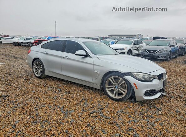WBA4F7C57HG787240 2017 BMW OTHER Серебряный Передняя правая четверть