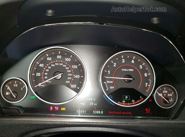 WBA4J3C50JBL03211 2018 BMW OTHER Black Vista del cuadro de instrumentos