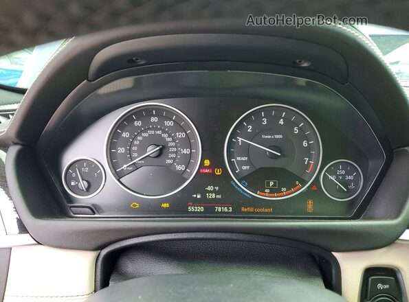 WBA4W9C53KAF94639 2019 BMW OTHER Синий Вид щитка приборов
