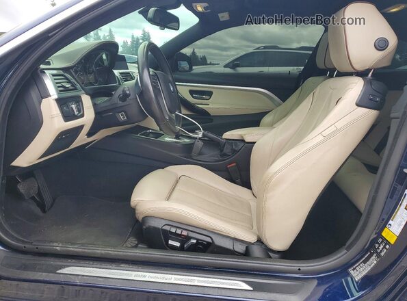 WBA4W9C53KAF94639 2019 BMW OTHER Синий Вид салона спереди