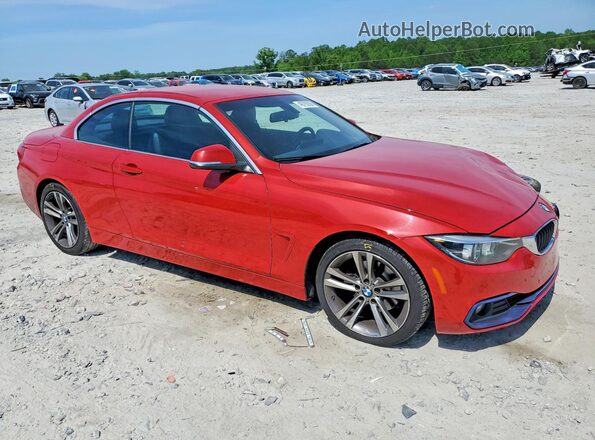 WBA4Z1C55JEA31253 2018 BMW OTHER Красный Передняя правая четверть