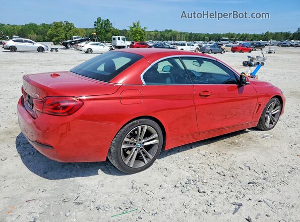 WBA4Z1C55JEA31253 2018 BMW OTHER Красный Задняя правая четверть