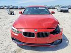 2018 Bmw 430i Красный vin: WBA4Z1C55JEA31253