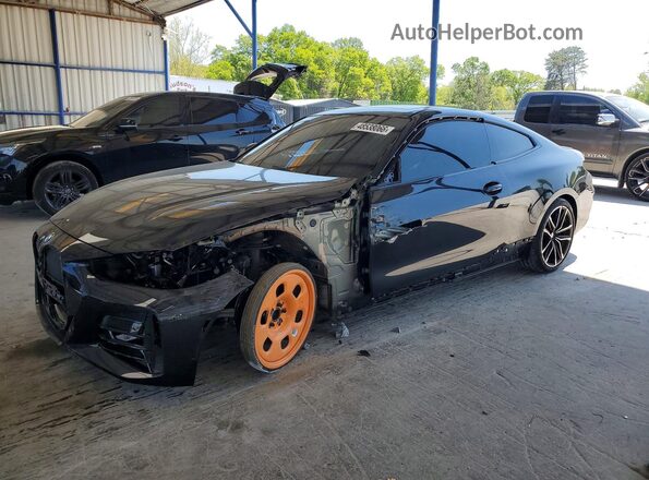 WBA53AP01NCK00347 2022 BMW OTHER Black Առջևի ձախ երեք քառորդ տեսարան