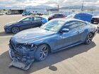 2022 Bmw 430i Blue vin: WBA53AP01NCK65795