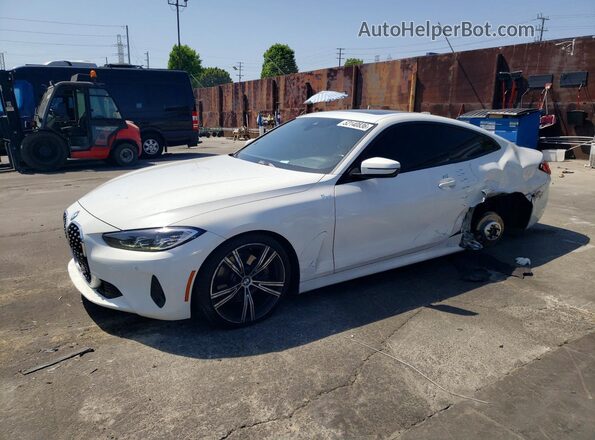 WBA53AP03MCF36647 2021 BMW OTHER White Առջևի ձախ երեք քառորդ տեսարան