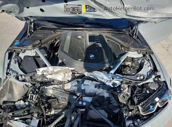 WBA53AT01RCP90139 2024 BMW M4 Gray Вид задньої частини салону
