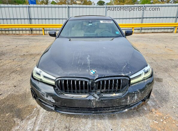 WBA53BH04MCF88101 2021 BMW 5 SERIES Black Przód prawy
