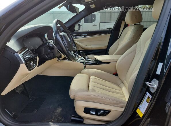WBA53BH04MCF88101 2021 BMW 5 SERIES Black Widok z tyłu