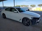2021 Bmw 530 I White vin: WBA53BH05MWX34078