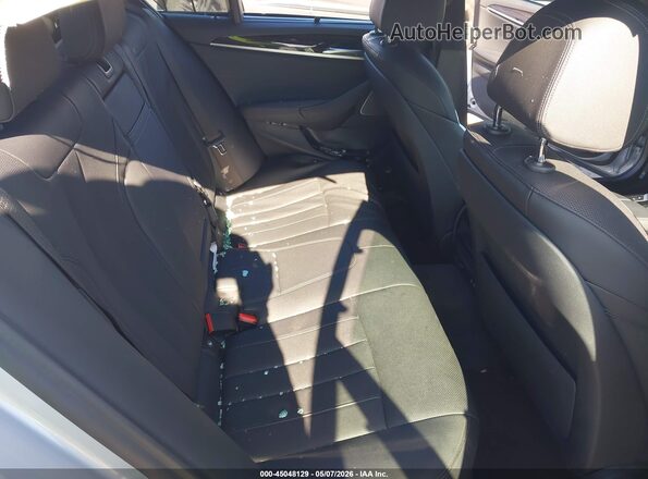 WBA53BH06MCF58310 2021 BMW 5 SERIES Silver Widok naklejki z numerem VIN