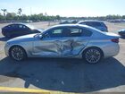 2021 Bmw 530i Silver vin: WBA53BH06MCF58310