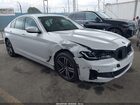 2021 Bmw 530i White vin: WBA53BH09MWX22242