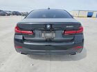 2021 Bmw 540 I Черный vin: WBA53BJ05MCG12335