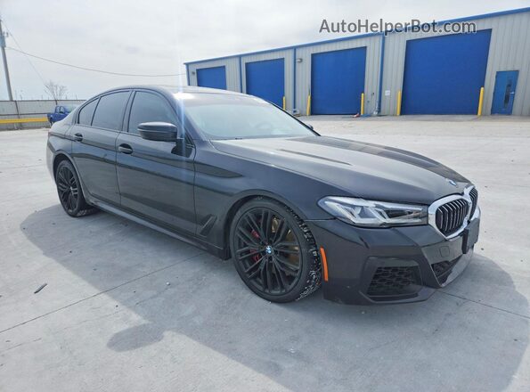 WBA53BJ05MCG12335 2021 BMW OTHER Черный Передняя правая четверть