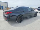 2021 Bmw 540 I Черный vin: WBA53BJ05MCG12335